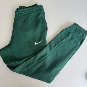 Nike sweatpants dark green NWOT size small